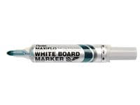 Whiteboardpenna PENTEL Maxiflo rund grön 12st