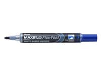 Whiteboardpenna PENTEL Maxiflo Flex blå 12st