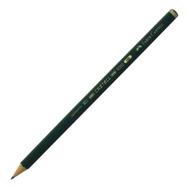Blyertspenna Faber Castell 9000 HB 12st