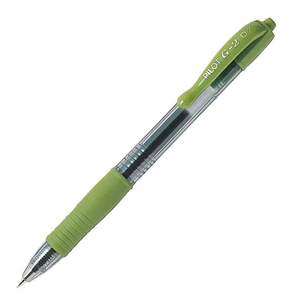 Gelpenna PILOT G-2 0,7 Limegrön 12st