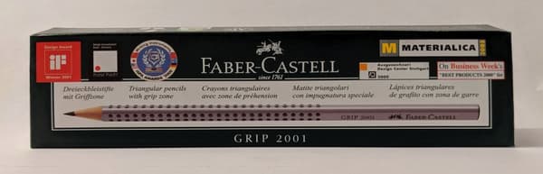 Blyertspenna FABER-CASTELL Grip HB 12/fp