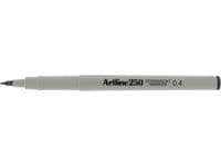 Fineliner ARTLINE 250 0,4mm svart 12st