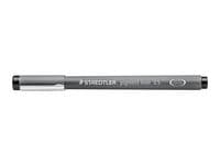 Fineliner STAEDTLER 0,5mm svart 10st