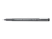 Fineliner STAEDTLER 0,1mm svart 10st