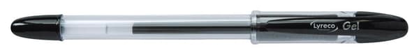 Gelpenna LYRECO PREMIUM grip 0,7mm svart 12st