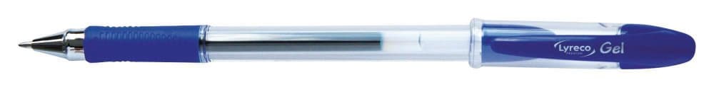Gelpenna LYRECO PREMIUM grip 0,7mm blå 12st
