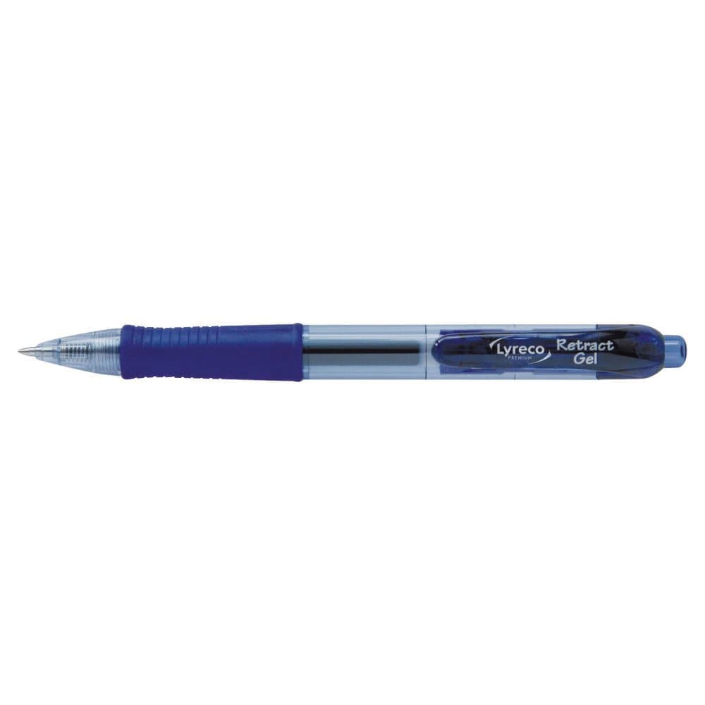 Gelpenna LYRECO PREMIUM RT 0,7mm blå 12st