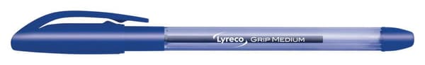 Kulpenna LYRECO stick 1,0mm blå 12st