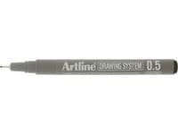 Fineliner ARTLINE EK235 0,5mm svart 12st