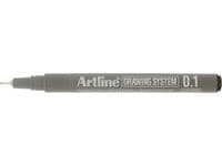 Fineliner ARTLINE EK231 0,1mm svart 12st