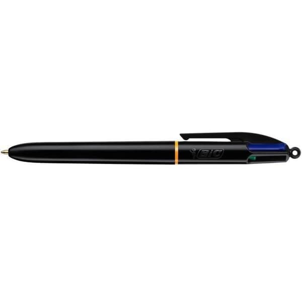 Kulspetspennor - BIC - Pro - 12 stycken - Blandade färger - Fin spets