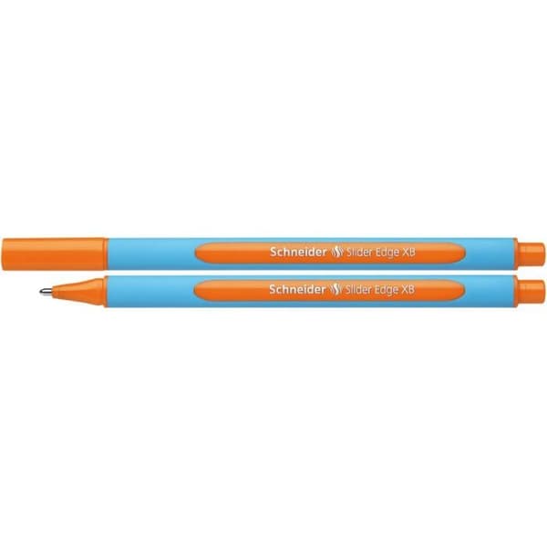 Kulspennare - Slider - Edge XB - Orange - Bred spets - Viscoglide-teknologi