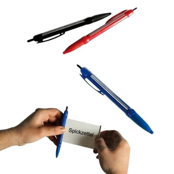 Fuska penna drop down banner anteckningsblock gömd för att fuska gult