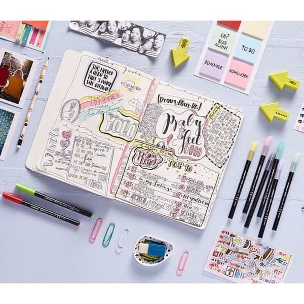 edding Klassiska fineliners 20 st Multicolour 1200