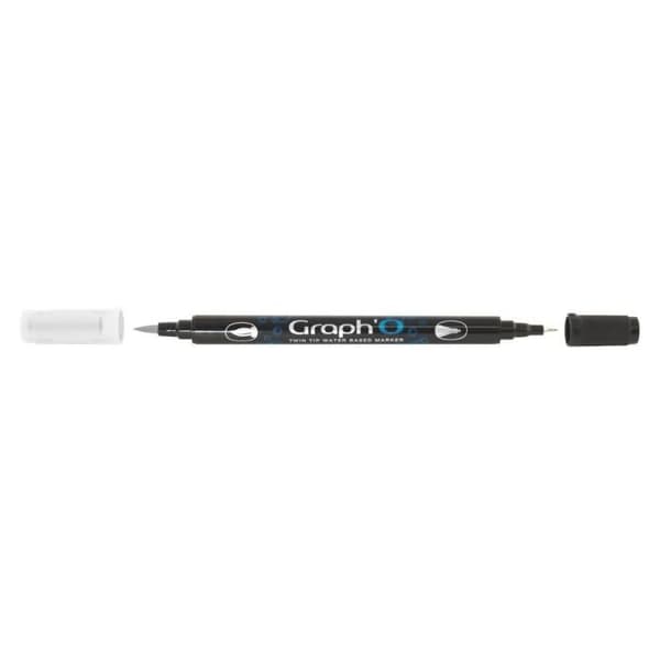 Feutrar - Graph'It - Graph'O - 12 feutrar - Dubbel spets - Blandad