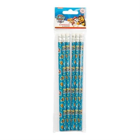 Paw Patrol Lyijykynät 6 kpl