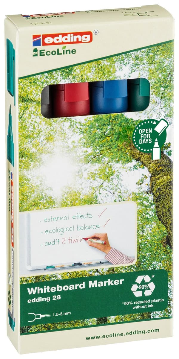 Whiteboardpenna EDDING 28 4/fp