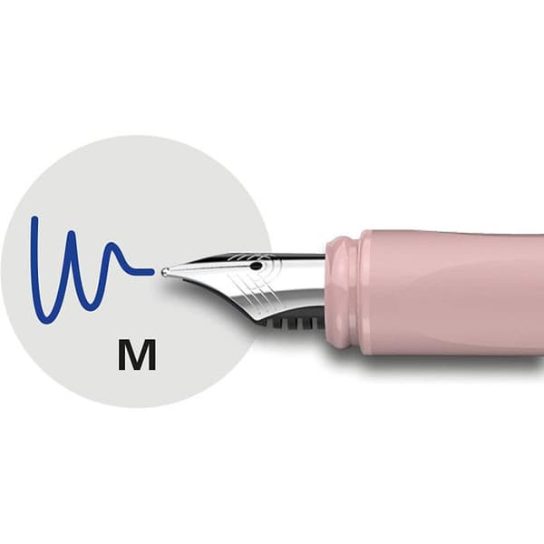 Schneider reservoarpenna Ceod Shiny M 15,2 cm stål rosa/silver