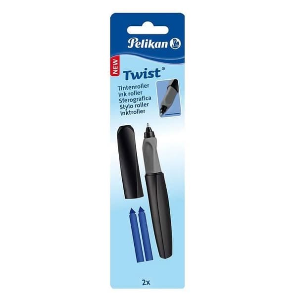 Twist Rollerball penna Svart, svart/grå