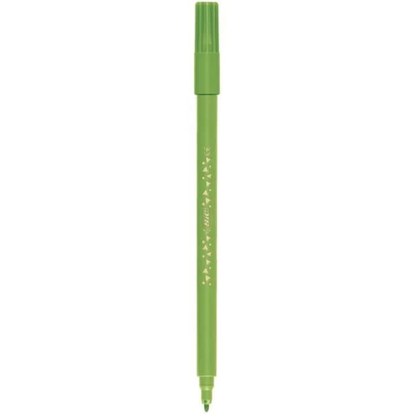 BIC Color Up färgpennor med fin spets - blandade färger, kartong med 12 st
