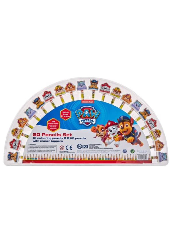 Paw Patrol Pennset med Pennor & Sudd