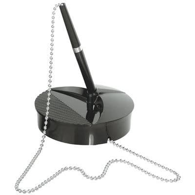 Kulspetspenna på basen - FELLOWES - 982 - Klassiskt svart bläck - Medium spets - Ej påfyllningsbar