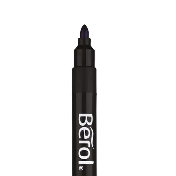 Fiberpenna BEROL Broad svart 12/fp
