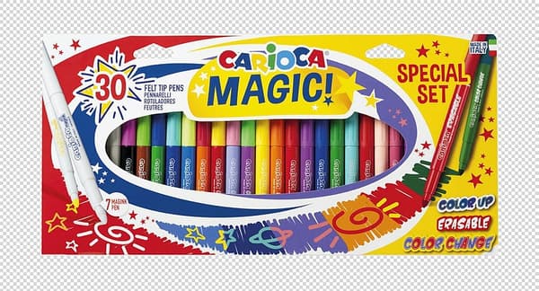Carioca Magic Fiber kuglepenne 10 x 3 cm