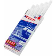Permanent markörpenna Edding E751 Vit 10 antal