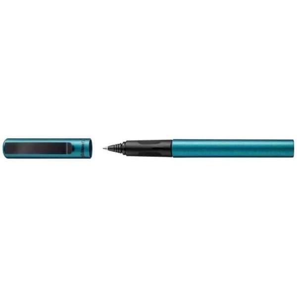 Rollerball-penna - PELIKAN - Pina Colada - Blå - Medium - Påfyllningsbar - Raderbar