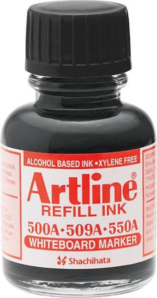 Refill Whiteboardpen ARTLINE 5109A svart 12st