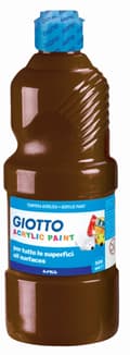 Miniatyrbild 1 av 2: Akrylfärg Giotto 500 ml brun