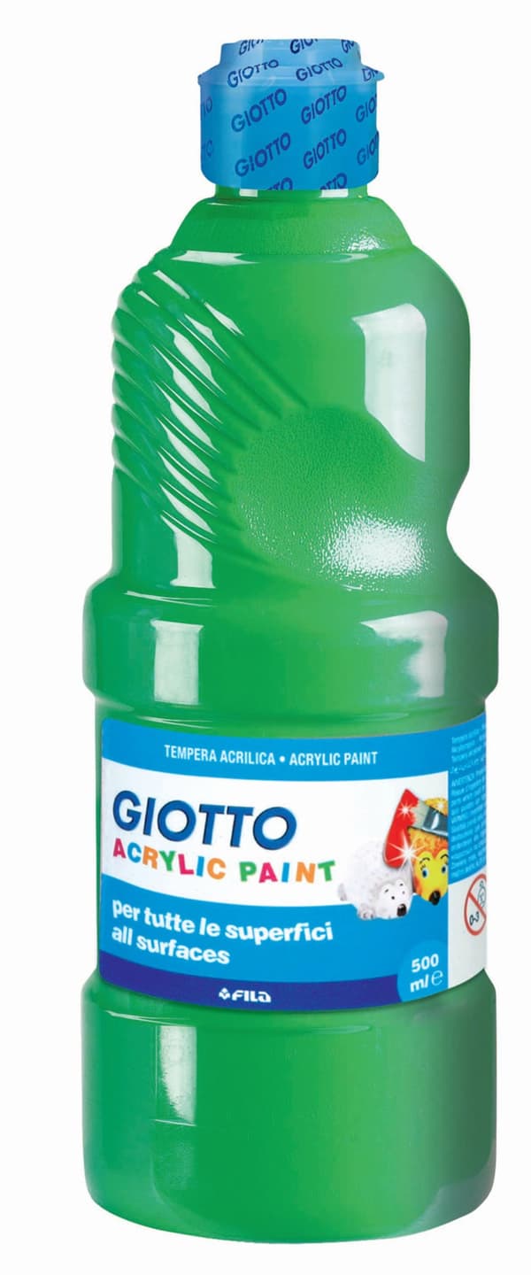 Akrylfärg Giotto 500 ml grön