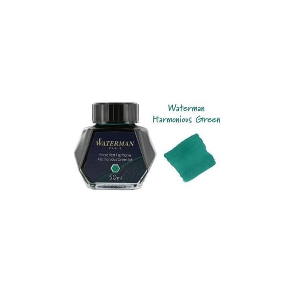 WATERMAN reservoarpenna bläck, Harmony Green färg, 50 ml flaska