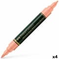 Miniatyrbild 1 av 2: Felt-tip pens Faber-Castell Durer Beige (4 Pieces) (4 Units)