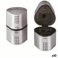 Miniatyrbillede 1 af 2: Pencil Sharpener Faber-Castell Grip 2001 3-in-1 Silver Metal (10 Units)