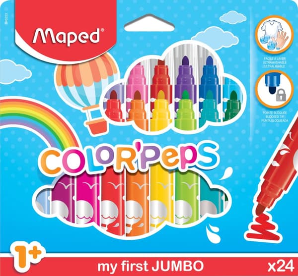 Fiberpenna MAPED My first Jumbo 24/fp