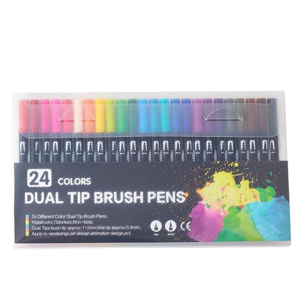 INF Sæt med akvarelpenne 12 Colors
