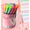 Miniatyrbild 2 av 2: Set of Felt Tip Pens Roymart Cenefa Roll'N 36 Pieces Multicolour