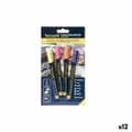 Miniatyrbillede 1 af 2: Liquid chalk marker Securit Multicolour Set 12 Units