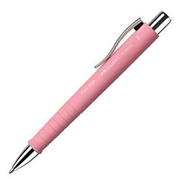 Faber-Castell Poly Ball XB Pink (5 Units)pens
