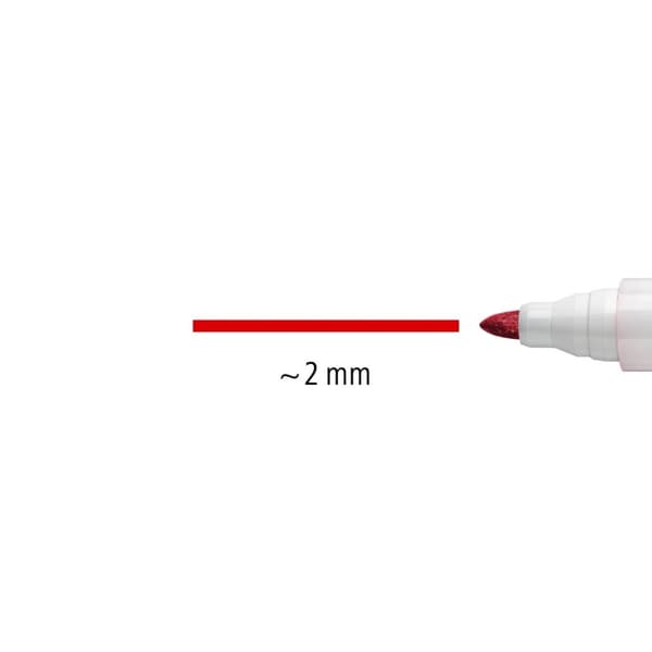 Whiteboard Markers - Sæt med 4 stk