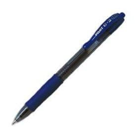 G2 kulspetspennor - blått bläck - medium skrift - komfortgrepp - Pilot