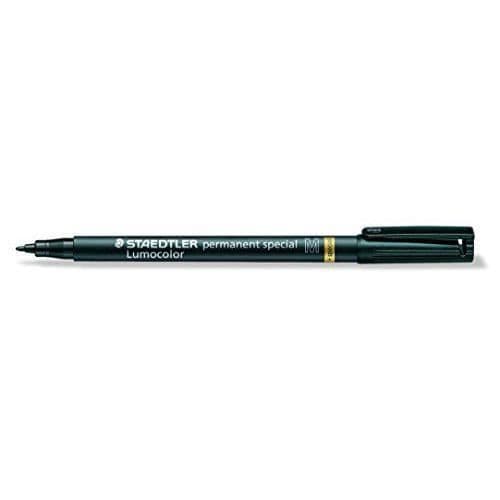 Permanent markers - Staedtler - Set of 10 - Black - Point 1.0 mm - Unisex