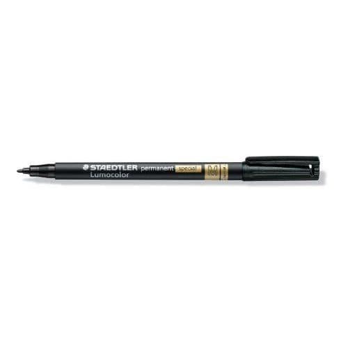 Permanent markers - Staedtler - Set of 10 - Black - Point 1.0 mm - Unisex