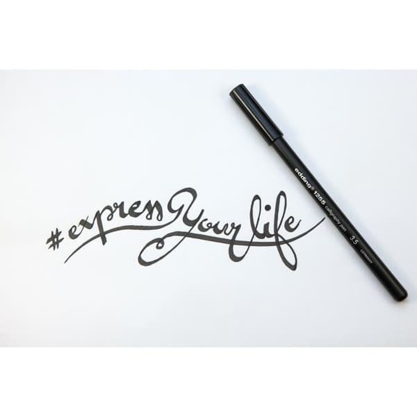 EDDING Etui med 3 kalligrafipennor E1255 - Svart