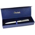 Miniatyrbild 4 av 4: Pentel EnerGel Hi-Class Gel Ink Roller Pen, Silver 0,000000 Svart