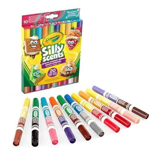 CRAYOLA - FANTASTISKA DOFTER, TVÄTTBAR DUBBEL SPTS MAXI DOFT MENS,