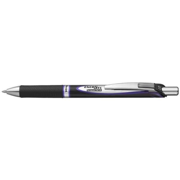 Liquid Gel EnerGel Document Rollerball Pen, Lila