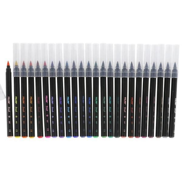 Milan filtpennset 661 serie 0,5 - 4 mm spets 24 st